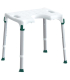 Tabouret de douche avec découpe anatomique Capri