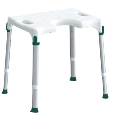 Tabouret de douche avec découpe anatomique Capri