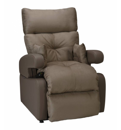 Fauteuil releveur électrique relax Cocoon 2 moteurs G2 Innov'SA velours grège