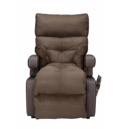 Fauteuil releveur électrique relax Cocoon 2 moteurs G2 Innov'SA velours marron