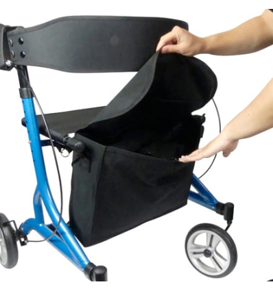 Déambulateur 4 roues léger et pliable Neo Easy avec sac