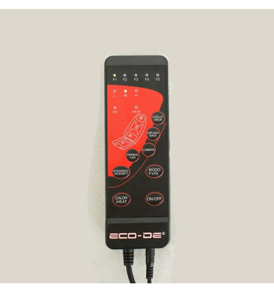 Télécommande du matelas de massage chauffant pour le corps