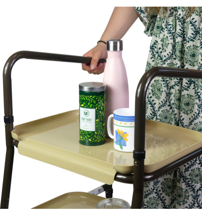 Desserte de table roulante médicale