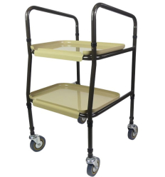 Desserte de table roulante médicale