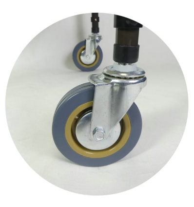Roue de la desserte de table roulante médicale