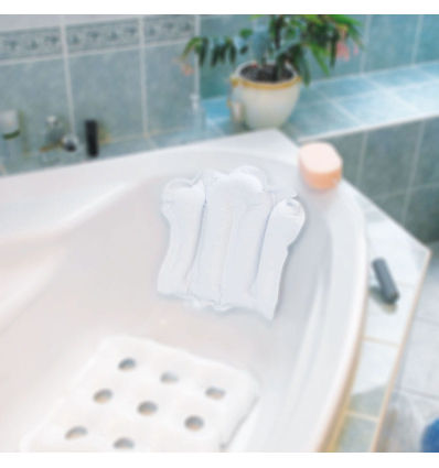 Coussin de bain gonflable confortable pour baignoire
