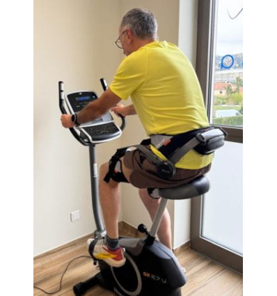 Exosquelette motorisé pour la marche HyperShell X Carbon Ergomotion vélo