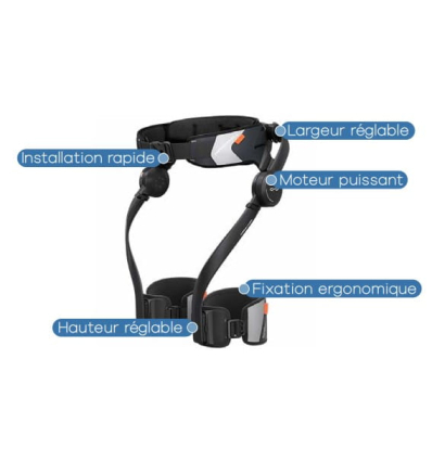 Exosquelette motorisé pour la marche HyperShell X GO Ergomotion