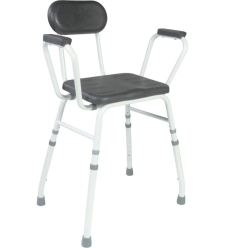Chaise haute de cuisine pour les personnes âgées Confort gris