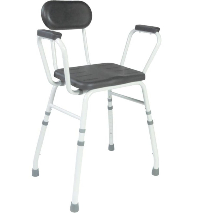 Chaise haute de cuisine pour les personnes âgées Confort gris