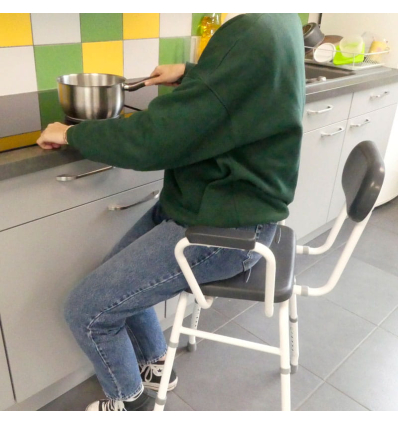 Chaise haute de cuisine pour les personnes âgées Confort