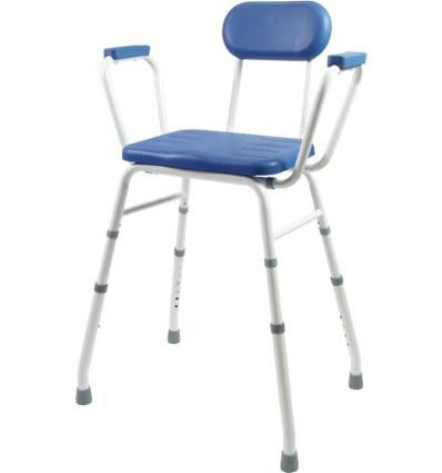 Chaise haute de cuisine pour les personnes âgées Confort bleu