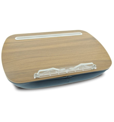 Coussin avec support de lecture ergonomique inclinable pour livre, tablette et ordinateur