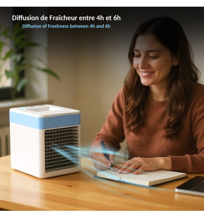 Mini rafraîchisseur d'air léger et silencieux Easy Fresh