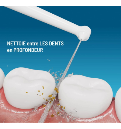 Brosse à dents électrique 3 en 1 détartrante avec jet dentaire Haepi Julia