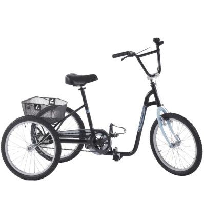 Tricycle enfant adulte pliant 3 roues Tonicross Plus Rupiani noir