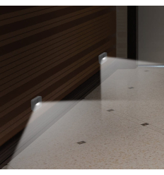 Chemin lumineux connecté avec 2 veilleuses interactives