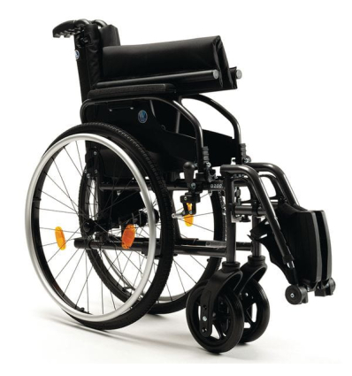 Fauteuil roulant manuel pliable léger Vermeiren D200 d’occasion