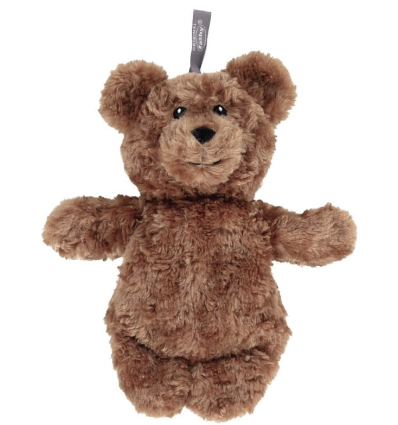 Coussin chauffant en forme d'animal à chauffer au micro-ondes ourson