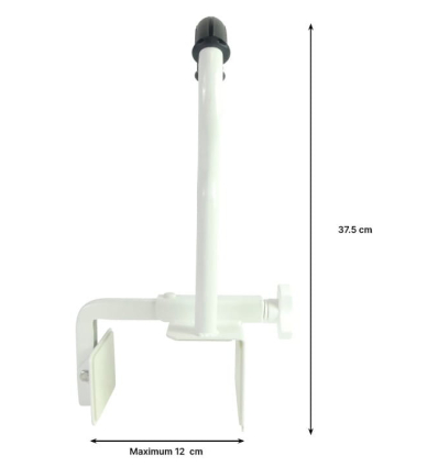 Dimensions de la barre d'accès à la baignoire Securit
