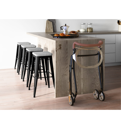 Rollator d'intérieur 4 roues Let’s Dream TrustCare pliable