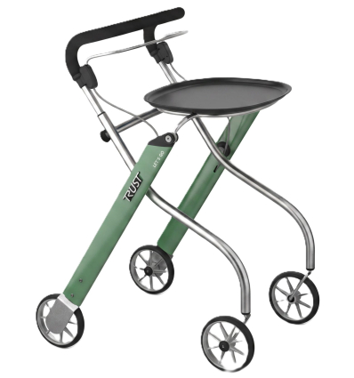 Déambulateur d'intérieur 4 roues pliable Let's Go Indoor TrustCare vert