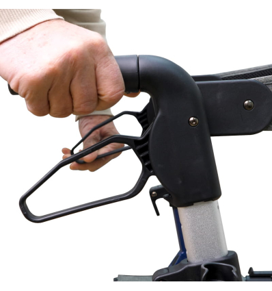 Poignée du rollator 4 roues pliant avec siège Neo Light