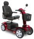 Scooter électrique PMR 4 roues tout-terrain Victory XL 130 rouge