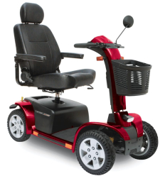 Scooter électrique PMR 4 roues tout-terrain Victory XL 130 rouge
