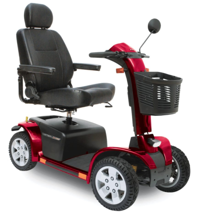 Scooter électrique PMR 4 roues tout-terrain Victory XL 130 rouge