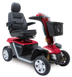 Scooter électrique 4 roues pour senior et PMR Victory XL 140 rouge