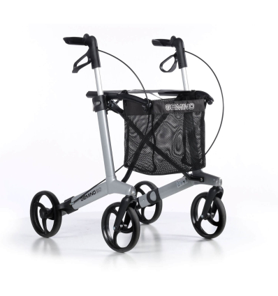 Déambulateur 4 roues léger et pliable avec siège Gemino 20 Sunrise