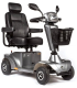 Scooter électrique PMR 4 roues Sterling S400 Sunrise gris