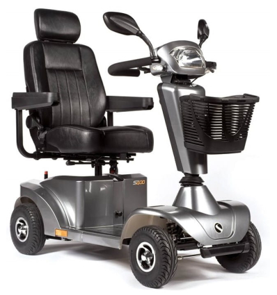 Scooter électrique PMR 4 roues Sterling S400 Sunrise gris