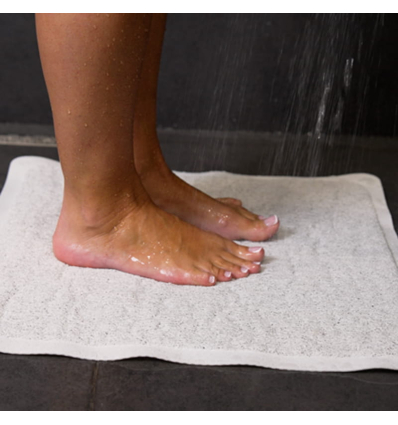 Tapis antidérapant de douche Antigua blanc