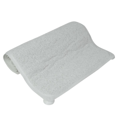 Tapis antidérapant de bain Antigua blanc