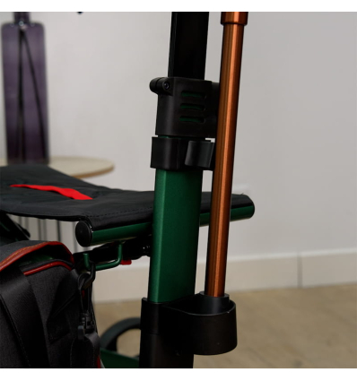 Porte-canne du déambulateur 4 roues léger et pliable avec siège Neo Fold