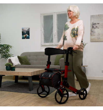 Déambulateur 4 roues léger et pliable avec siège Neo Fold pour senior