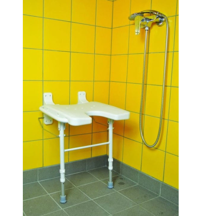 Siège de douche mural rabattable Açores salle de bain