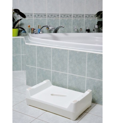 Marche pied inversable pour baignoire