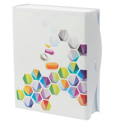 Pilulier semainier géant et boîte à médicaments 7.4 Pilbox hexago