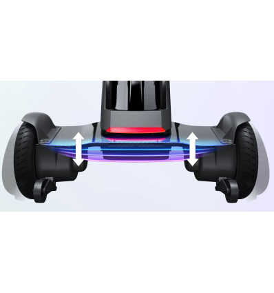 Fauteuil roulant électrique pliant en carbone Whill Model C Lite