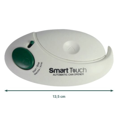 Dimensions de l'ouvre-boîte automatique Smart Touch