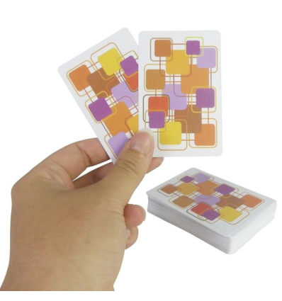 Jeu de 54 cartes à gros caractères Optic