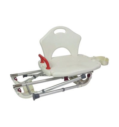 Fauteuil d'accès au bain coulissant Slide pliable