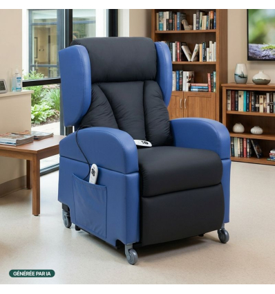 Fauteuil releveur 2 moteurs électrique relax Proclassic