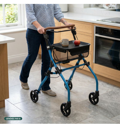 Déambulateur d'intérieur 4 roues design Neo Dandy