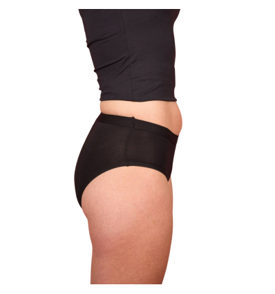 Culotte menstruelle absorbante MARIE Comfy Slip noire