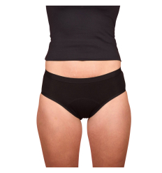 Culotte menstruelle lavable pour femme MARIE Comfy Slip noire