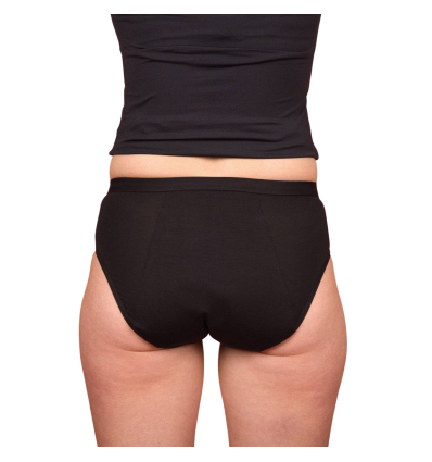 Culotte menstruelle absorbante MARIE Comfy Slip noire